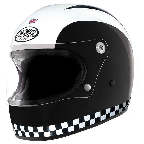 Casque Premier TROPHY RETRO – Noir Ref : PE0186