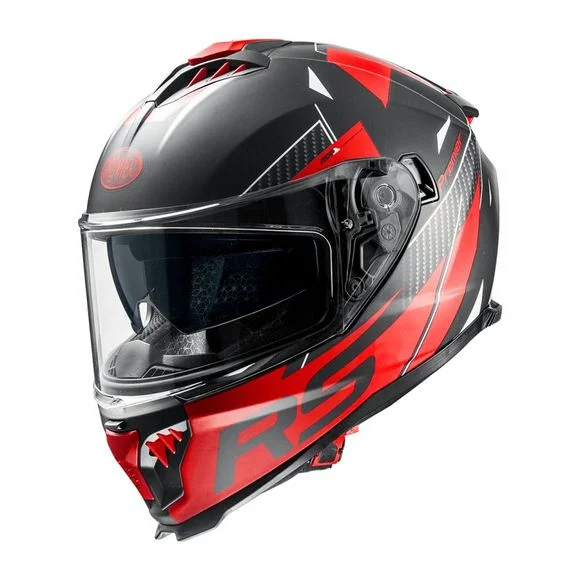 Casque Premier TYPHOON – RS 92 BM – Noir / Rouge Ref : PE0429