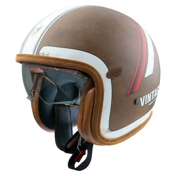 Casque Premier VINTAGE BOSDO BM – Marron Ref : PE0345