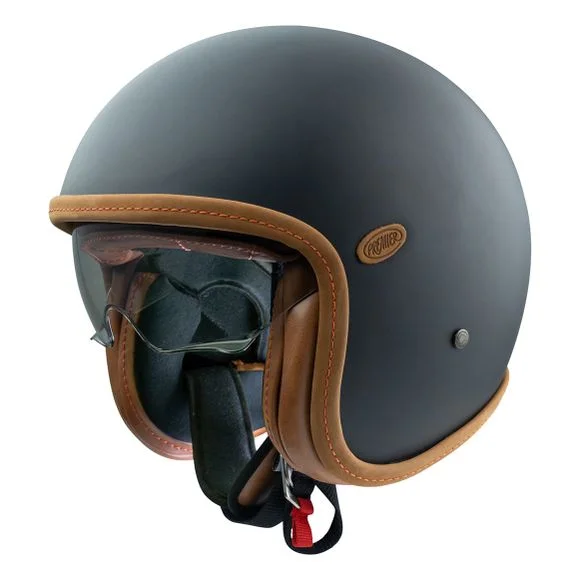 Casque Premier VINTAGE U9BM COUTURE ORANGE – Noir Ref : PE0348