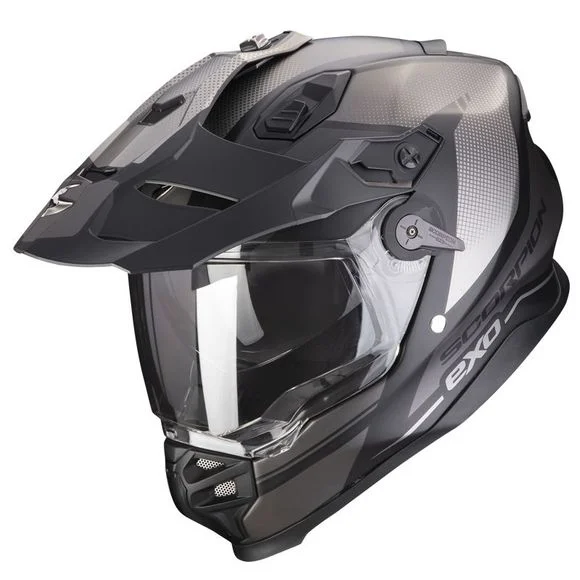 Casque Scorpion Exo ADF-9000 AIR – TRAIL – Noir / Rouge Ref : SC0980