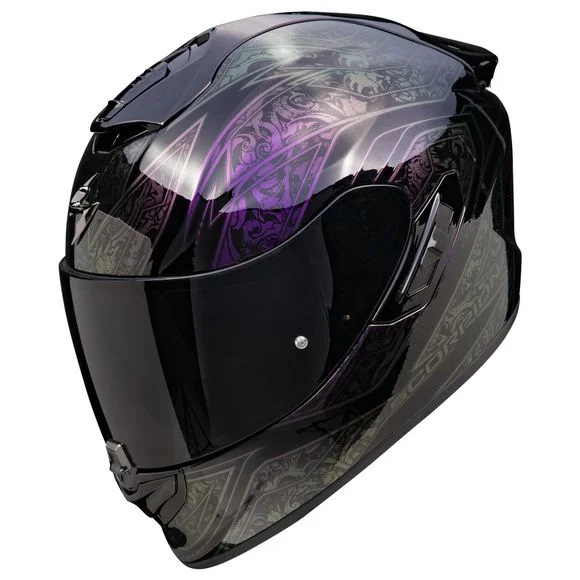 Casque Scorpion Exo EXO 1400 EVO II AIR – FANTASY – Noir / Multicolore Ref : SC1046