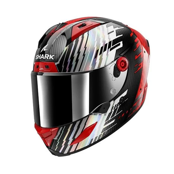 Casque Shark AERON EDGY – Carbone / Rouge Ref : SH1744-CRCH