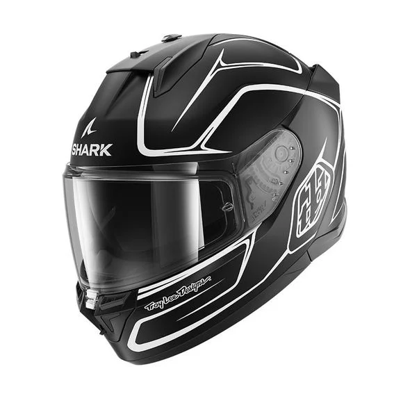 Casque Shark D-SKWAL 3 DRONE x TROYLEE DESIGN – Noir / Blanc Ref : SH1735