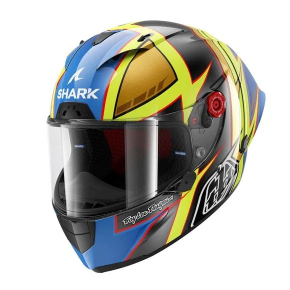 Casque Shark RACE-R PRO GP REPLICA CAM PETERSEN x TROYLEE DESIGN – Gris / Jaune Ref : SH1733