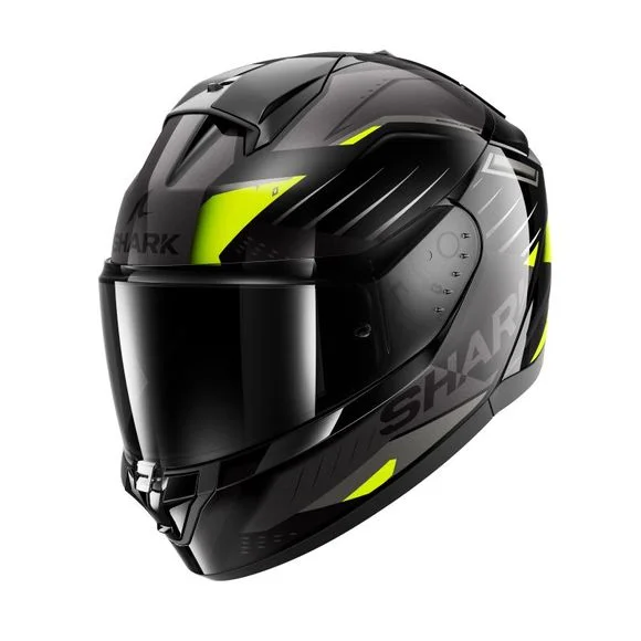 Casque Shark RIDILL 2 – BERSEK – Noir / Vert Ref : SH1702-C2506