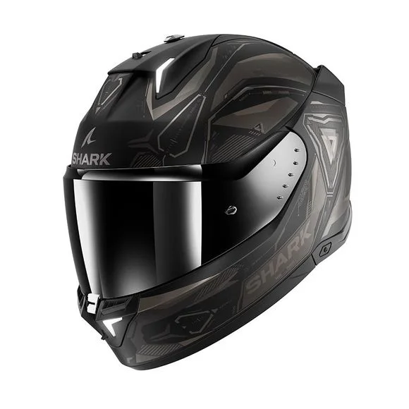 Casque Shark SKWAL i3 – LINIK – Noir / Gris Ref : SH1693-CKAAM