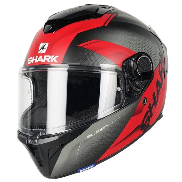 Casque Shark SPARTAN GT – ELGEN – MATT – Noir / Gris Ref : SH1345