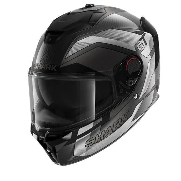 Casque Shark SPARTAN GT PRO – RITMO CARBON MAT – Noir / Gris Ref : SH1667