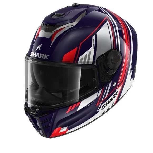 Casque Shark SPARTAN RS BYRHON – Bleu / Rouge Ref : SH1674-C65263
