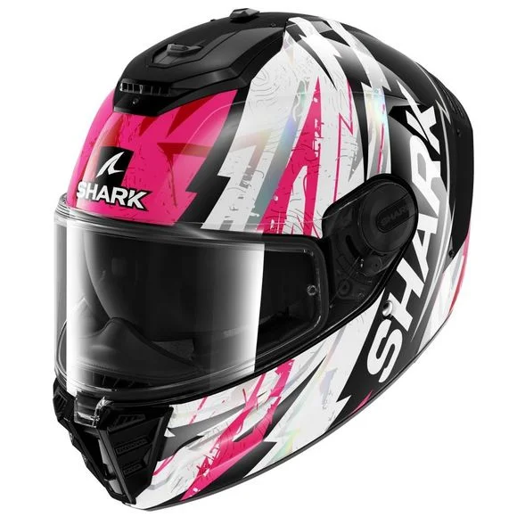 Casque Shark SPARTAN RS HIBOLT – Noir / Violet Ref : SH1787-BVC