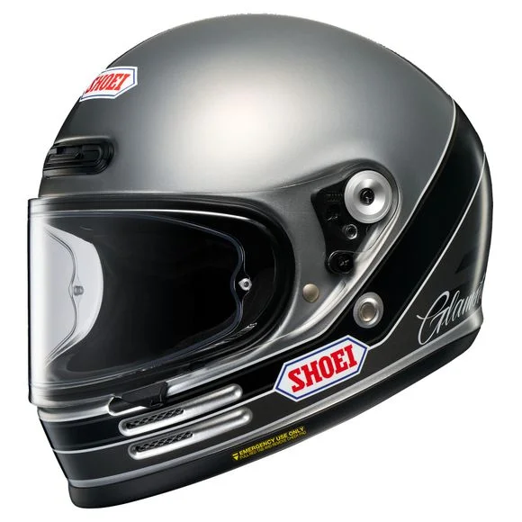 Casque Shoei GLAMSTER 06 – ABIDING – Gris / Noir Ref : SI0545