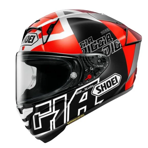 Casque Shoei X-SPR PRO – DIGGIA 2 – Noir / Rouge Ref : SI0569