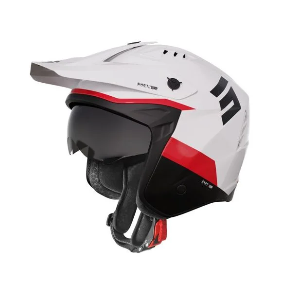 Casque trial Shot JUMP – TRICKS 2025 – Noir / Jaune Ref : SO2436