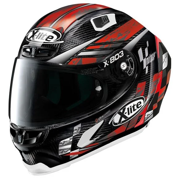 Casque X-lite X-803 RS – ULTRA CARBON – MOTO GP – Carbone / Rouge Ref : XL0955