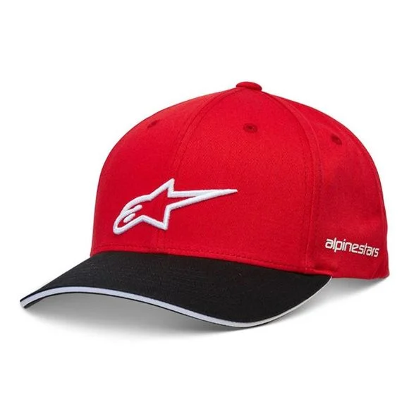 Casquette Alpinestars ROSTRUM – Noir / Rouge Ref : AP3348