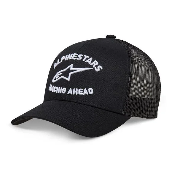 Casquette Alpinestars TRIPLE TRUCKER – Noir / Blanc Ref : AP3351