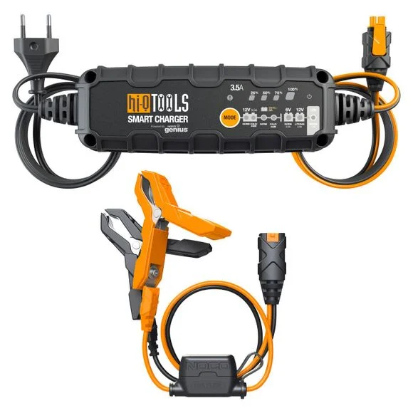 Chargeur HI-Q TOOLS DE BATTERIE PM3500, 6/12V 3,5A À PLOMB ACIDE+LITHIUM Universel Ref : HIQ0089 / 5728021184000910