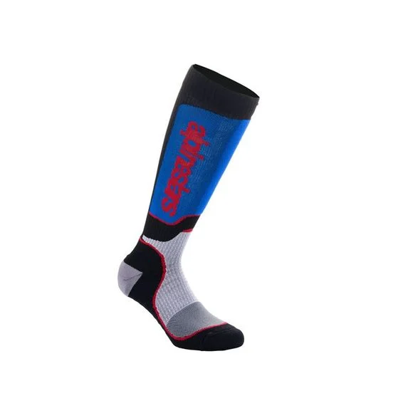 Chaussettes MX Alpinestars MX PLUS ENFANT – Noir / Blanc Ref : AP3221