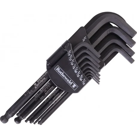 cle male coudee a 6 pans creux en pouce