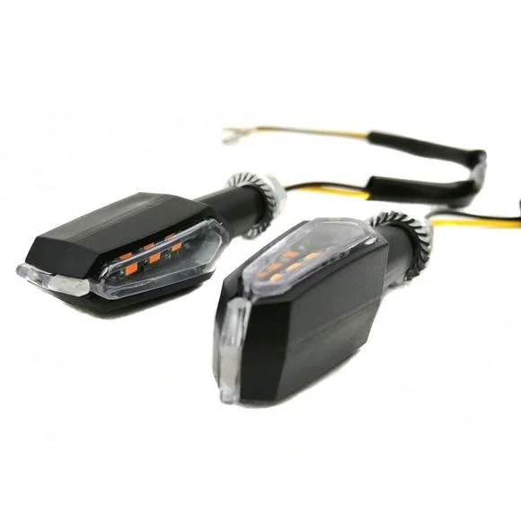 Clignotant Brazoline JAGUAR ECO LED (La paire) Universel – Noir Ref : BRZ0039 / 10247ECO