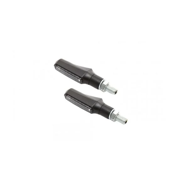 Clignotant Brazoline SPIRIT A LED AVEC FEUX STOP ET VEILLEUSE (La paire) Universel – Noir Ref : 10246AR