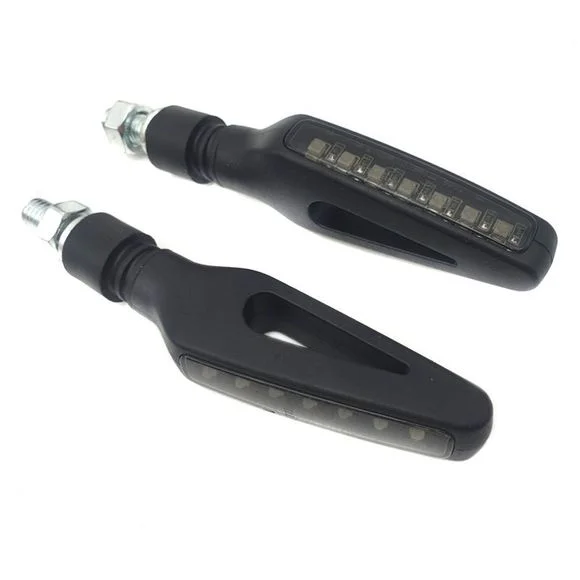 Clignotant Brazoline VIPS à leds (La paire) Universel – Noir Ref : BRZ0057 / 10255