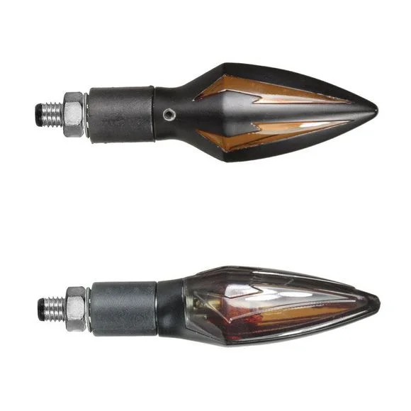 Clignotant Chaft THUNDER (La paire) Universel – Noir Ref : CH0508