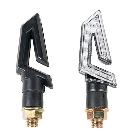 Clignotant KOOROOM BLAZE LED (La paire) Universel – Noir Ref : KOR0191