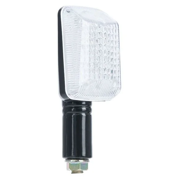 Clignotant Oxford LED Rectangle (inclus 2 résistances) La paire Universel – Noir Ref : OD0058 / EL335