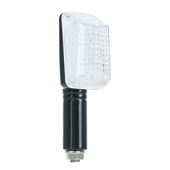 Clignotant Oxford LED Rectangle Long (inclus 2 résistances) La paire Universel – Noir Ref : OD0059 / EL336