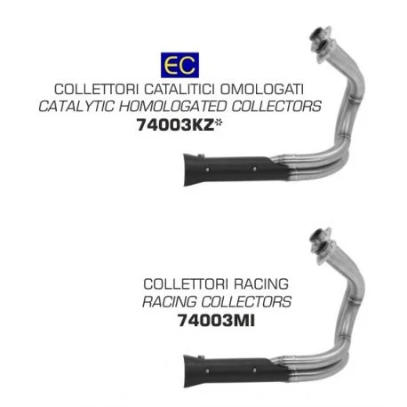 Collecteur d’echappement ARROW KAWASAKI VULCAN S 650 / VULCAN S 650 Cafe 2017-2020
