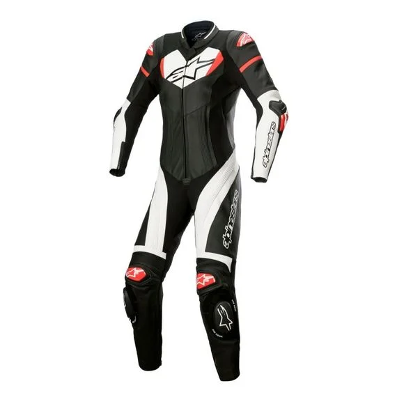 Combinaison Alpinestars STELLA GP PLUS 2 PIECES – Noir / Blanc Ref : AP12699