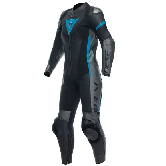 Combinaison Dainese GROBNIK LADY 1 PIECE – Noir / Bleu Ref : DN2059