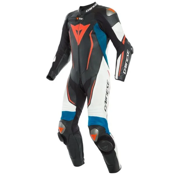 Combinaison Dainese MISANO 2 D-AIR PERF – 1 PIECES – Noir / Blanc Ref : DN1504