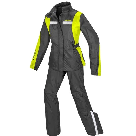 Combinaison de pluie Spidi TOURING RAIN KIT LADY – Jaune Ref : SPI0660