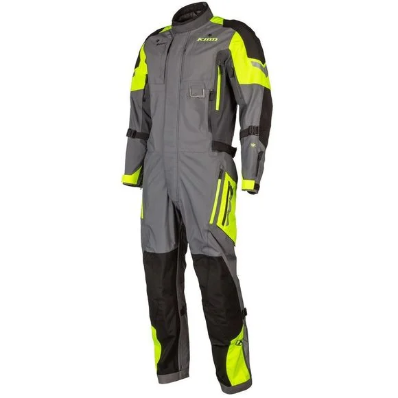Combinaison textile KLIM HARDANGER GORE-TEX®- LONG 1 PIECE – Gris / Jaune Ref : KLI0222