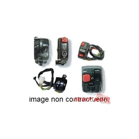COMMODO ELECTRIQUE DROIT NOIR POUR BOOSTER, BW’S NG ’00-03, DEMARREUR, FEUX 2 POSITIONS