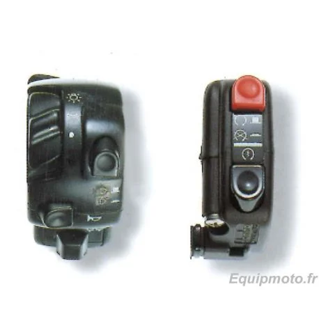Commodo electrique gauche Klaxon, lumiere, phare et clignotant. Largeur 45MM