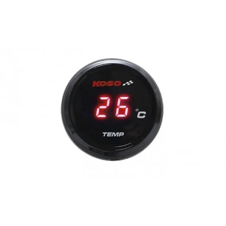 Compteur de temperature d’eau KOSO i-GEAR affichage bleu