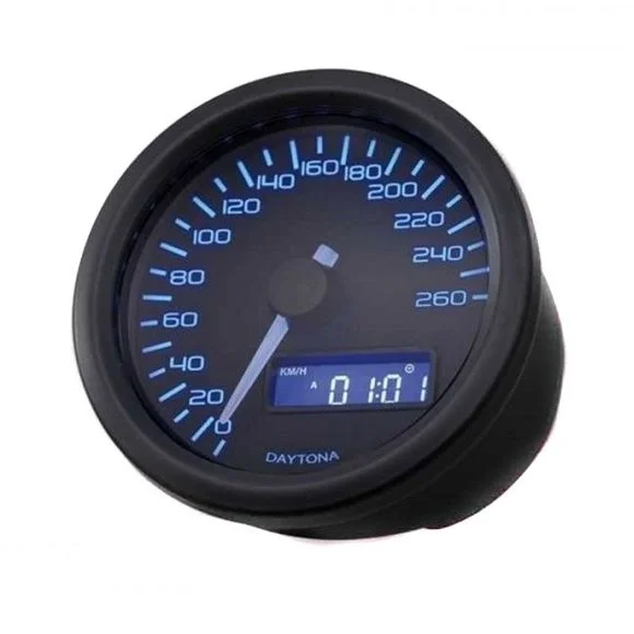 Compteur Digital Daytona velona noir Universel – Noir Ref : 18306 / 86861
