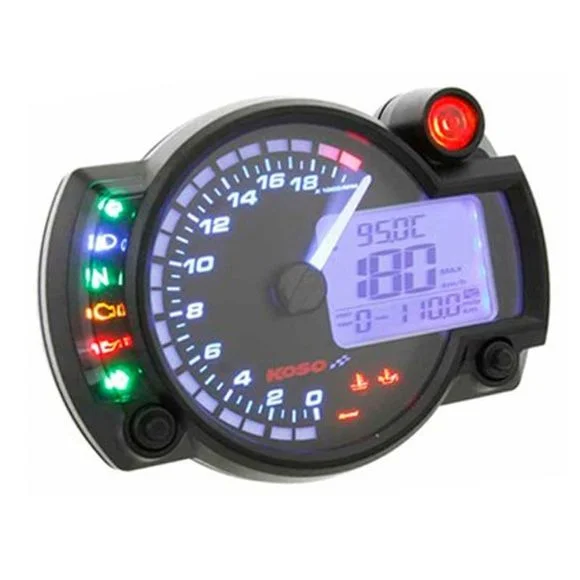 Compteur Digital Koso RX2N+ Gp style Multifonctions universel Universel Ref : 4491363 / 1101936