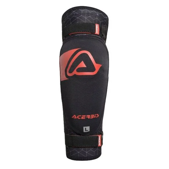 Coudières Acerbis X-ELBOW SOFT 2023 – Noir / Rouge Ref : AE2382 / 0023456.323