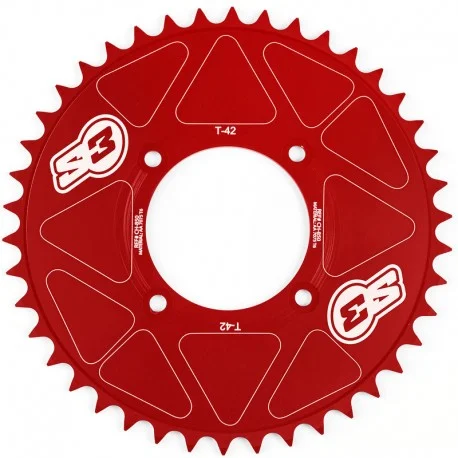 Couronne moto trial S3 Laser FIM aluminium Ultra-Light anodise dur CH-850 – 520