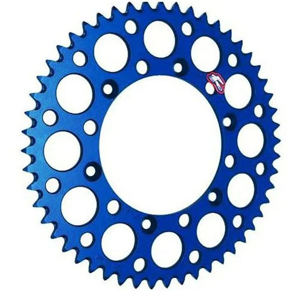 Couronne Renthal Ultra light Anodise bleu Anti boue 48 dents Ref : 491288 / 1075619014