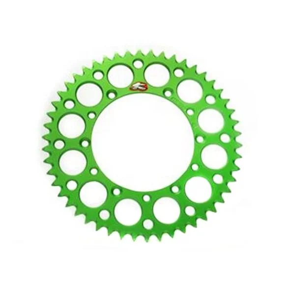 Couronne Renthal Ultra light Anodise vert Anti boue 51 dents Ref : 491373 / 1075606017