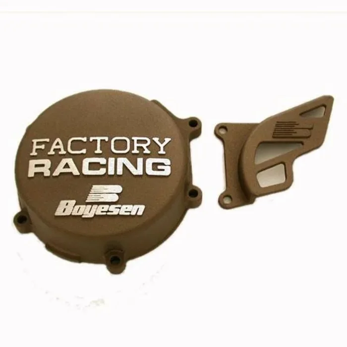 Couvercle d’allumage BOYESEN Factory Racing magnésium Kawasaki KX80/KX85