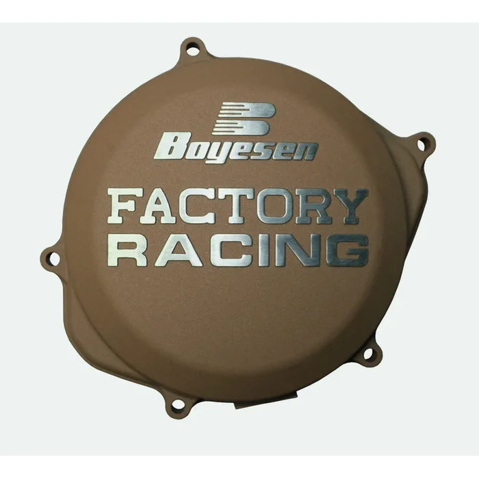 Couvercle de carter d’embrayage BOYESEN Factory Racing magnésium Kawasaki KX250