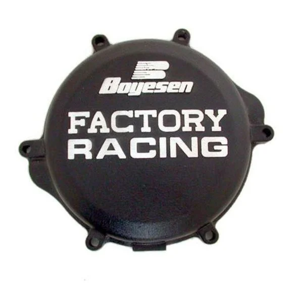 Couvercle de carter d’embrayage Boyesen Factory Racing noirSUZUKI 125 RM 125 – 1998 – 2008Ref : BOY00002A / 1073654