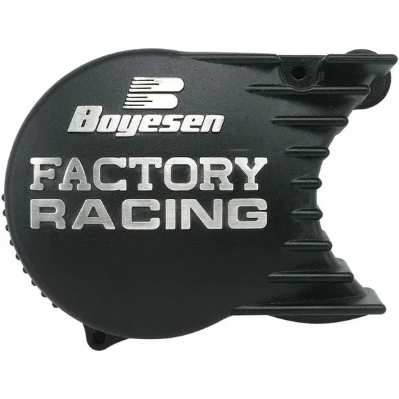 Couvercle de carter d&rsquo;allumage Boyesen Factory Racing noir Ref : BOY00020A / 1092528